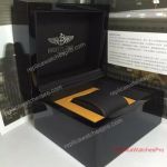 High Quality Replacement Breitling Watch Box Replica Luxury Black Wood Box Set